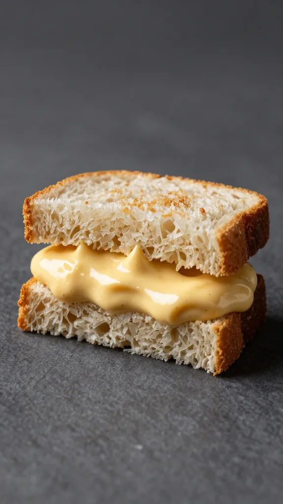 turkey sandwich bite showcasing aioli layer