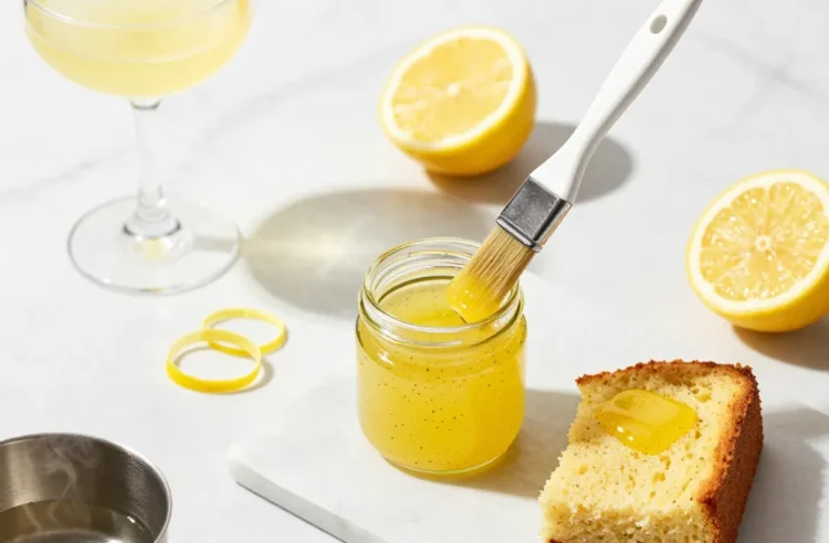 Zesty Magic Lemon-Poppy Seed Syrup | 5-Minute Cake Soak & Cocktail Mixer