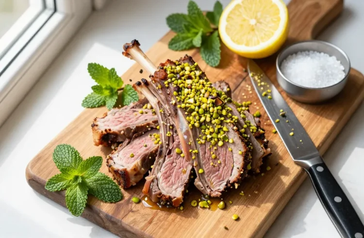 Spring Zing: Pistachio-Mint Gremolata | 3-Minute Easter Lamb Brightener