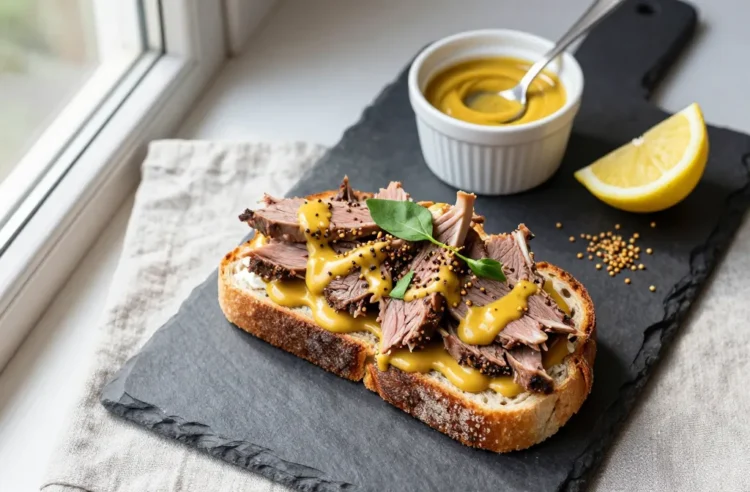 Tarragon-Mustard Cream | 5-Minute Sauce for Leftover Lamb Sandos Magic