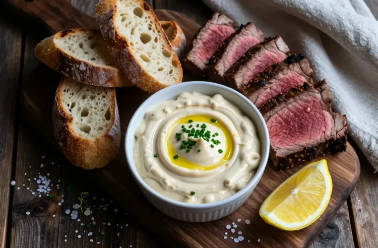 Crave-Worthy White Chocolate Horseradish | Grown-Up Easter Prime Rib Dip