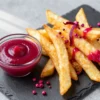 Viral Fries Hack Pickled Beet & Pink Peppercorn Ketchup | Insta-Ready Magenta