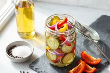 Make-Ahead Pickled Cucumber, Onion & Bell Pepper Salad Recipe: Storage, Transport + Serving Tips (No Soggy Snacks)