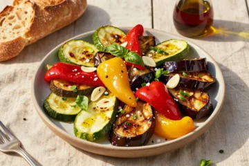 Easy Roasted Vegetable Antipasto (Zucchini, Peppers, Eggplant) Recipe: Assembly Guide + Cooler Tips for Picnics