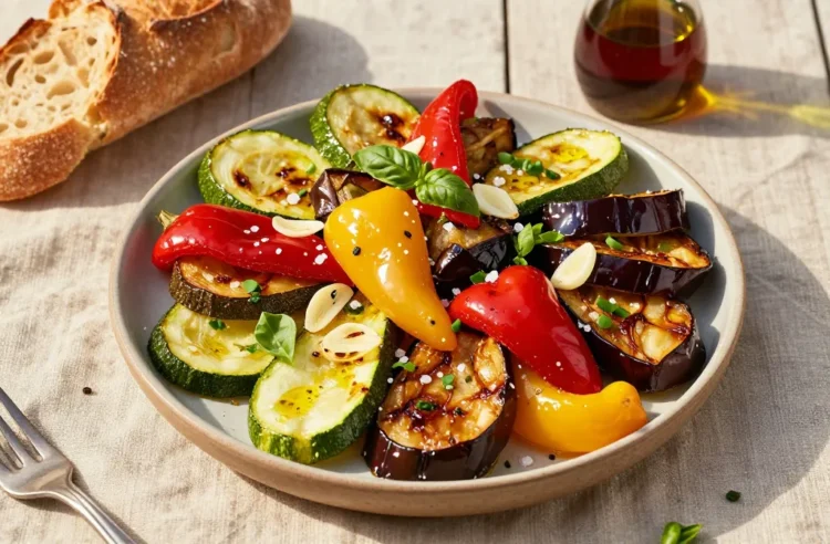 Easy Roasted Vegetable Antipasto (Zucchini, Peppers, Eggplant) Recipe: Assembly Guide + Cooler Tips for Picnics