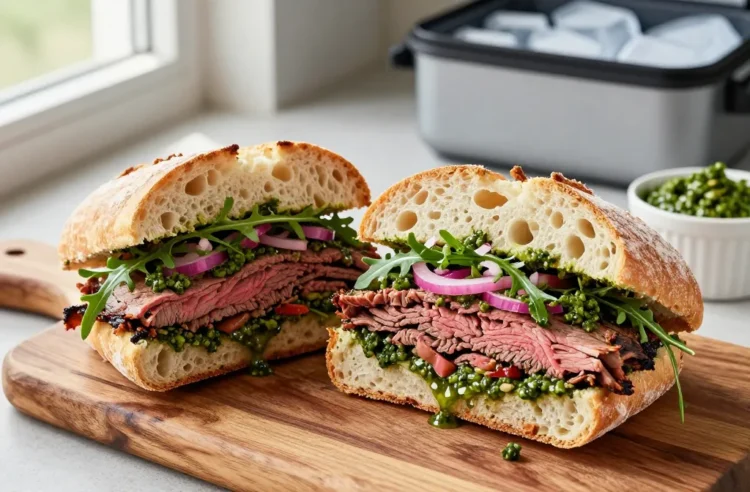 Easy Roast Beef Chimichurri Sandwich Recipe: Assembly Guide + Cooler Tips for Picnics Secrets