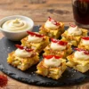 Epic Tortilla EspaÃ±Ola Bites (Spanish Potato Omelet Squares) Recipe for a Crowd: Ingredient Amounts, Prep Timeline + Serving Plan