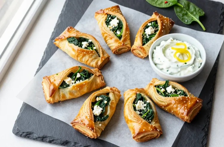 Make-Ahead Spinach & Feta Puff Pastry Pinwheels Recipe: Storage, Transport + Serving Tips (No Soggy Snacks)