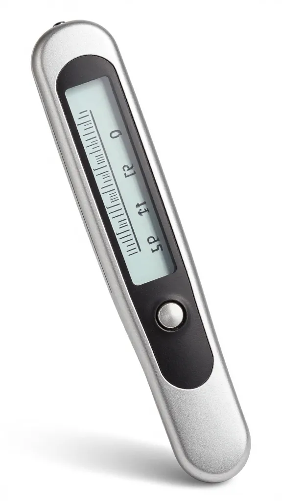 instant-read thermometer reading hot oven temperature