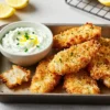 Make-Ahead Crispy Garlic Cod Bites with Lemon Herb Dip Recipe: Storage, Transport + Serving Tips (No Soggy Snacks)
