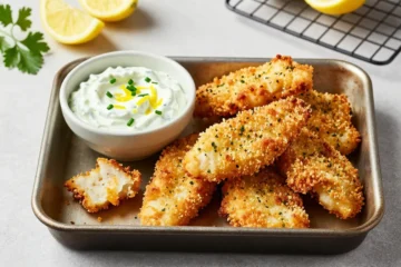 Make-Ahead Crispy Garlic Cod Bites with Lemon Herb Dip Recipe: Storage, Transport + Serving Tips (No Soggy Snacks)