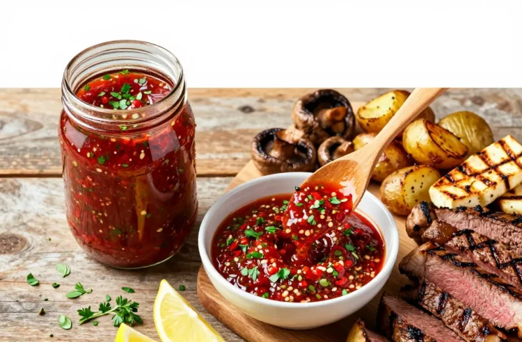 Smoky Red Chimichurri Sauce Recipe for a Crowd: Ingredient Amounts, Prep Timeline + Serving Plan
