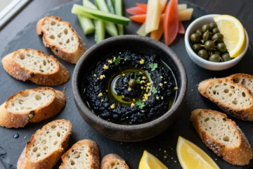 Party-Perfect Olive Tapenade (Black Olive) Recipe for a Crowd: Ingredient Amounts, Prep Timeline + Serving Plan