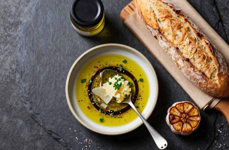 Make-Ahead Roasted Garlic Bread Dipping Oil Recipe: Storage, Transport + Serving Tips (No Soggy Snacks) Secrets