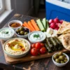 Easy Mediterranean Mezze Board (Hummus, Tzatziki & Pita) Recipe: Assembly Guide + Cooler Tips for Picnics