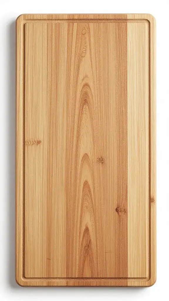 manchego wedge with rind on olive wood board