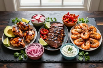 Epic Entertaining: Build-Your-Own Low-Carb Party Station for 20 — 3 Proteins, 5 Toppings, Zero Stress