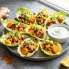 Viral Coronation Chicken for 20 — Low-Carb, Yogurt-Based, Lettuce Cup Serving Guide