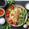 Som Tum for 20 — Low-Carb Green Papaya Salad That Batch-Builds for a Party