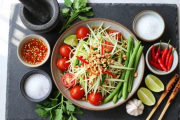 Som Tum for 20 — Low-Carb Green Papaya Salad That Batch-Builds for a Party