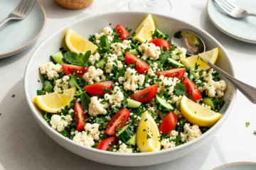 Cauliflower Tabbouleh for 20 — Low-Carb, Holds Better Than the Original, Crowd-Perfect
