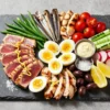 Viral NiçOise for 30 — Low-Carb, Arranged on a Platter, Full Make-Ahead Component Guide
