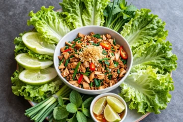 Party-Proof Larb Gai for 25 — Low-Carb Thai Minced Chicken Salad That Scales Effortlessly