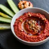 Party Hero: Muhammara for 20 — Low-Carb Roasted Pepper Walnut Dip That Looks Like You Tried Hard