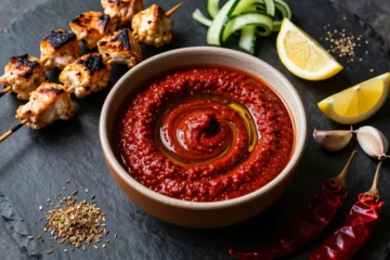 Harissa for a Crowd — Low-Carb North African Chili Paste That Transforms Every Platter