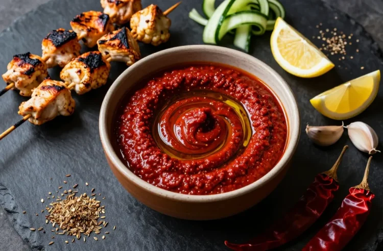 Harissa for a Crowd — Low-Carb North African Chili Paste That Transforms Every Platter