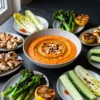 Party Magic: Romesco for 20 — Low-Carb Spanish Almond Sauce That Doubles As Dip and Dressing