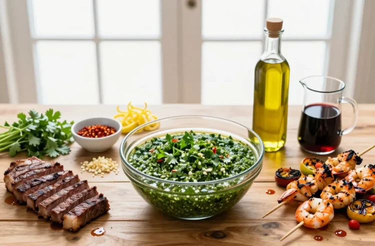 Viral Chimichurri for a Crowd — Scale-Up Guide, Three Variations, All Low-Carb