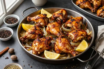 Lebanese Seven-Spice Roast Chicken for 25 — Low-Carb, Make-Ahead, Feeds a Room