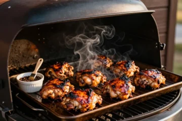 Ultimate Smoked Chicken Thighs for 30 — Low-Carb, Batch-Rub Method, Crowd Catering Guide