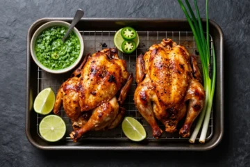 Party Magic Peruvian Roast Chicken for 20 — Low-Carb Green Sauce and Full Batch Spatchcock Method