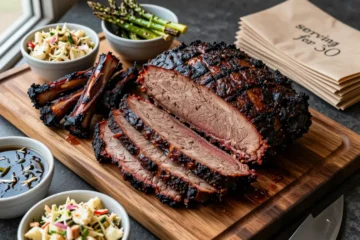 Ultimate Smoked Brisket for 30 — Low-Carb Sides Guide and Full Slicing and Serving Plan