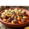 Viral Feast: Moroccan Lamb Tagine for 20 — Low-Carb, Freeze-Ahead, Serve with Cauli Couscous