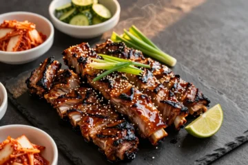 Korean Galbi for 20 — Low-Carb Short Ribs That Batch-Marinate and Feed a Room