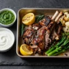 Slow-Roasted Lamb Shoulder for 20 — Low-Carb, Completely Make-Ahead, Zero Day-of Stress