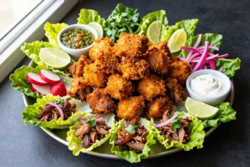 Carnitas for 30 Without the Tortillas — Low-Carb Lettuce Cup Method with Full Batch Guide