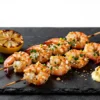 Garlic Butter Prawn Skewers for 20 — 5-Ingredient Low-Carb Party Food Done in 10 Minutes