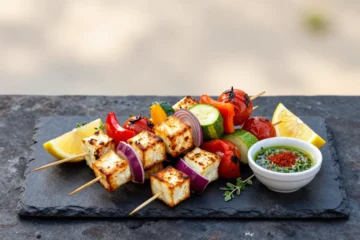 Party Mvp: Grilled Halloumi Skewers for 20 — the Low-Carb Vegetarian Option That Everyone Actually Eats