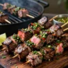 Chimichurri Beef Skewers for 25 — Low-Carb, Crowd-Scale, Zero Compromise on Flavour Recipe Win