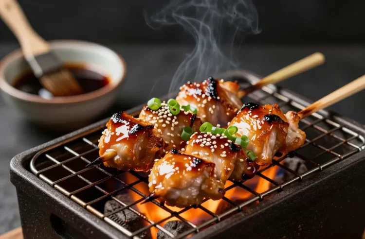 Party-Winning Chicken Yakitori for 20 — Authentic Tare Glaze, Low-Carb, Grill-Ahead Method