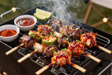 Party-Perfect Korean Bbq Skewers for 30 — Gochujang-Glazed, Low-Carb, Batch-Marinaded