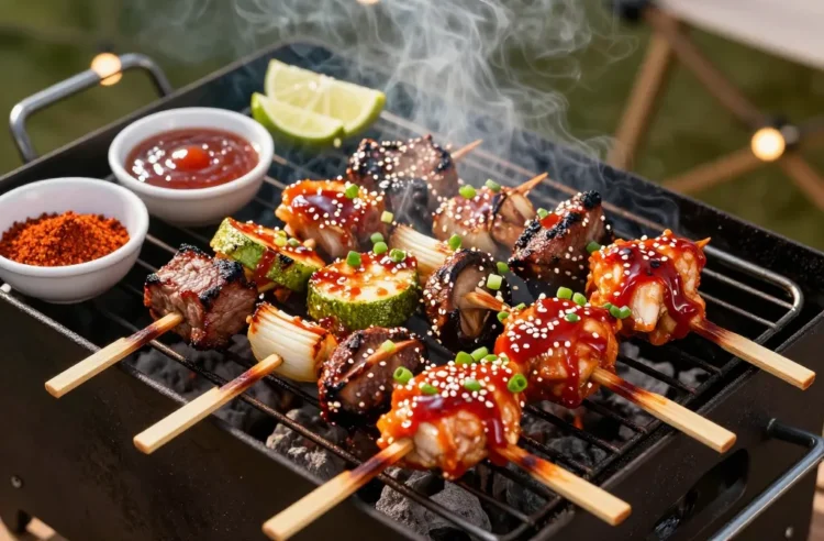 Party-Perfect Korean Bbq Skewers for 30 — Gochujang-Glazed, Low-Carb, Batch-Marinaded