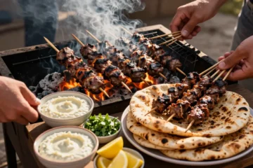 Lebanese Kofta for a Crowd — Spiced Ground Lamb Skewers That Feed 25 Effortlessly