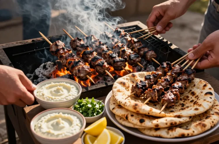 Lebanese Kofta for a Crowd — Spiced Ground Lamb Skewers That Feed 25 Effortlessly