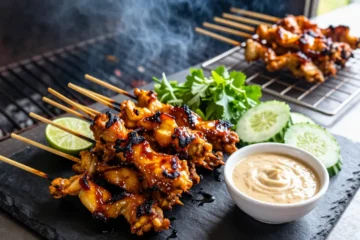 Indonesian Satay for 30 — Authentic Peanut-Free Low-Carb Version That Actually Works