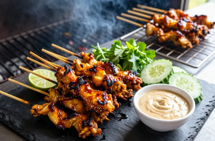 Indonesian Satay for 30 — Authentic Peanut-Free Low-Carb Version That Actually Works